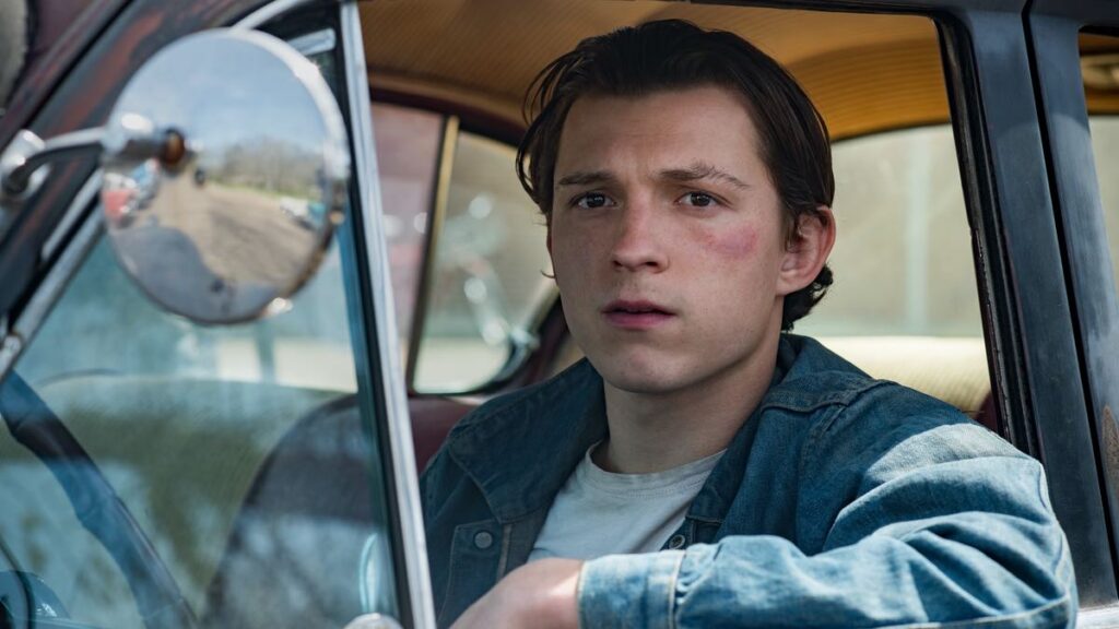 tom holland in devil all the time movie on netflix 2020