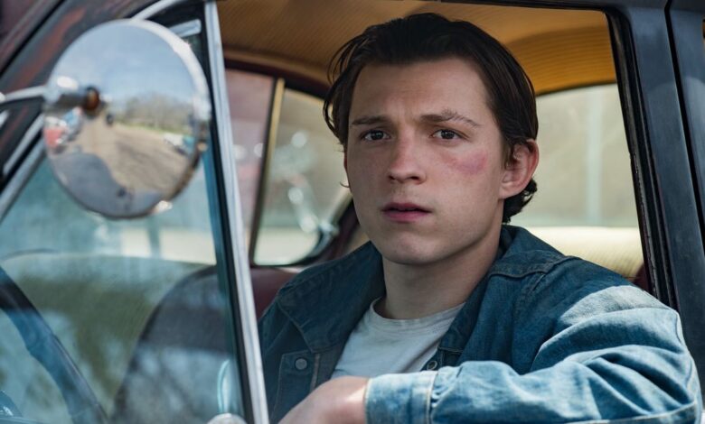 tom holland in devil all the time movie on netflix 2020