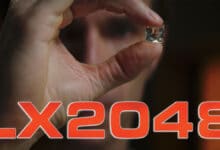 james d'arcy holding chip in clone movie lx 2048, released in 2020.
