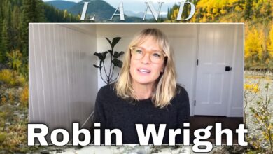 robin wright land