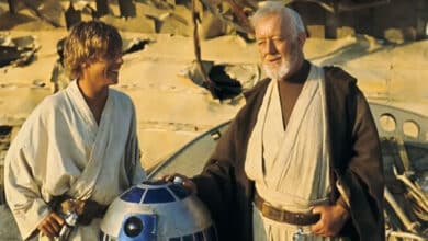 mark hamill alec guinness star wars set