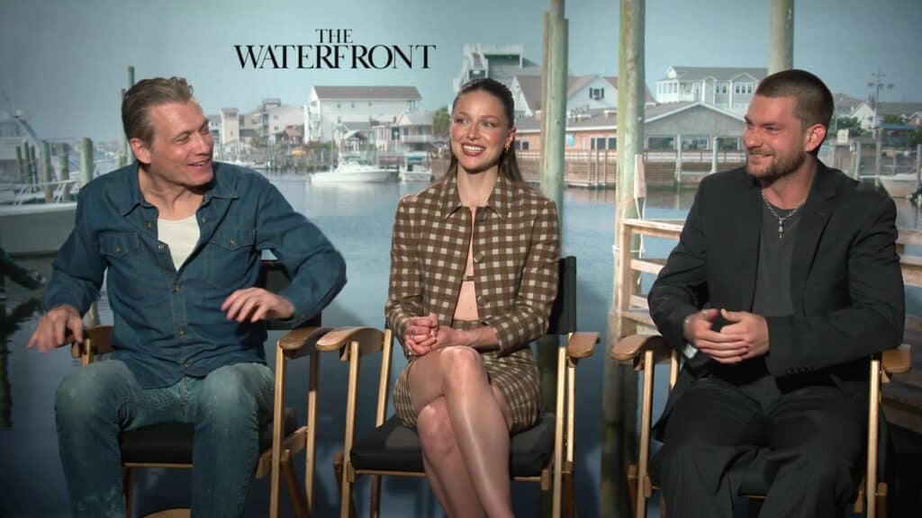 Holt McCallany, Melissa Benoist & Jake Weary the waterfront