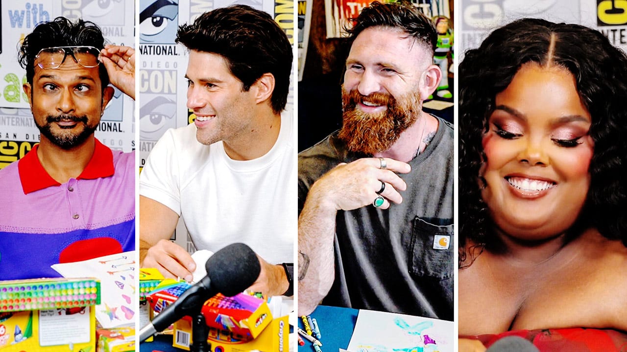 ghosts cbs show comedy coloring comic-con