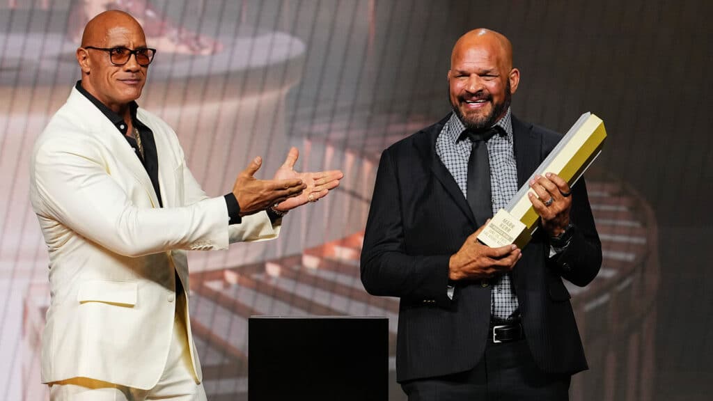 mark kerr dwayne johnson ufc