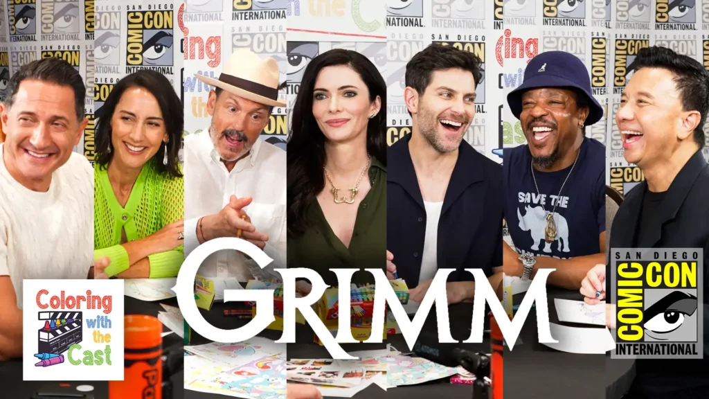 Grimm cast 15th anniversary coloring