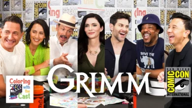 Grimm cast 15th anniversary coloring