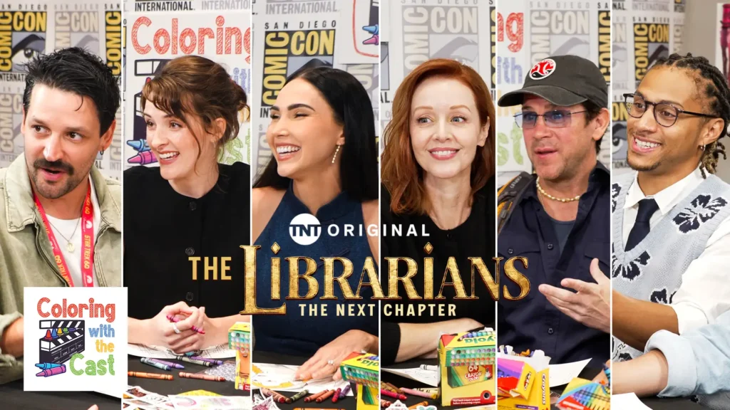 The Librarians the next chapter season 2 coloring